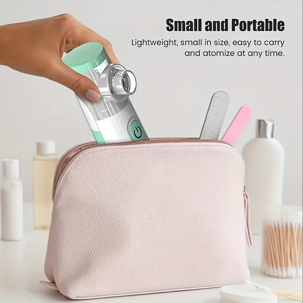 Portable Nebulizer Machine – Ultrasonic Mesh Steam Inhaler