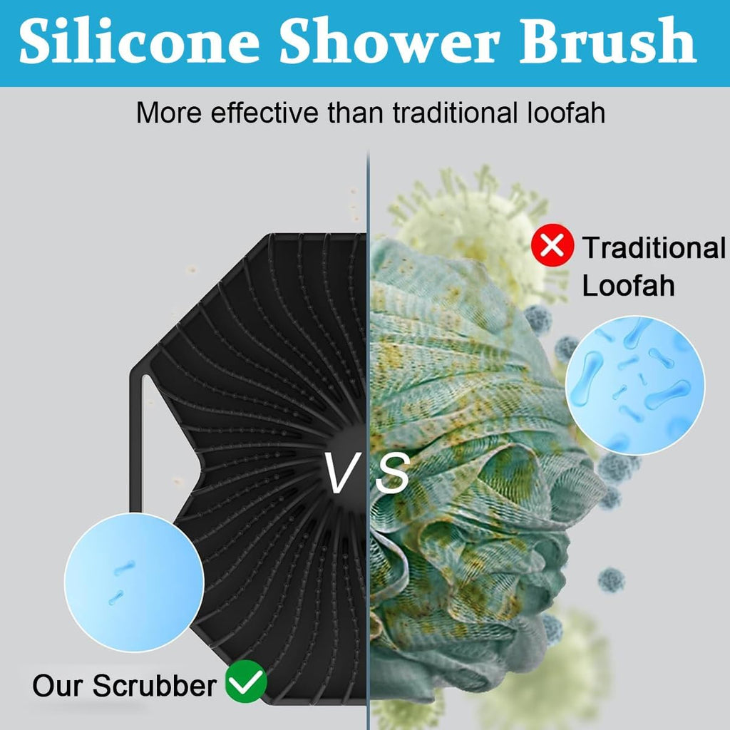 Silicone Bath Scrub | Soft Body Scrubber
