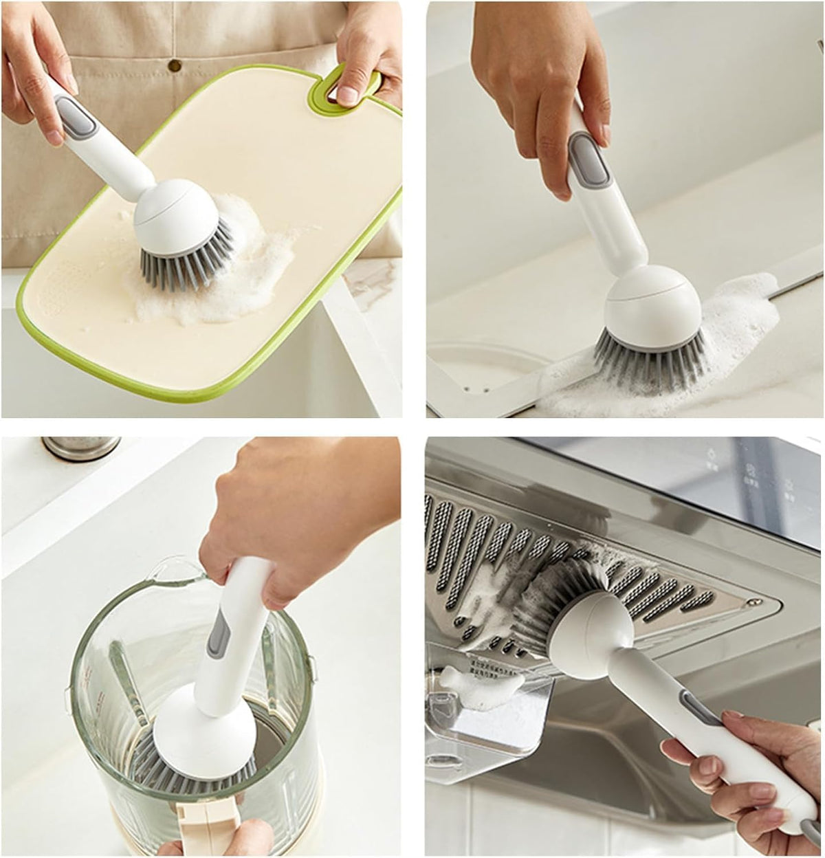 Soap Dispense Scrub Brush | Kitchen Cleaning Brush