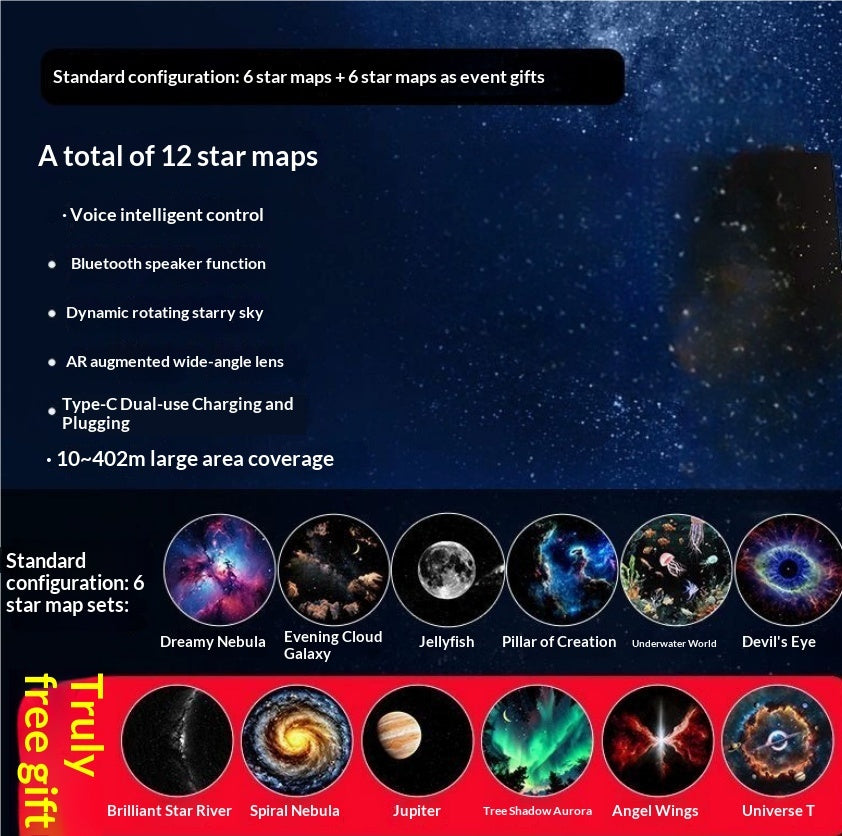 Projection Night Light