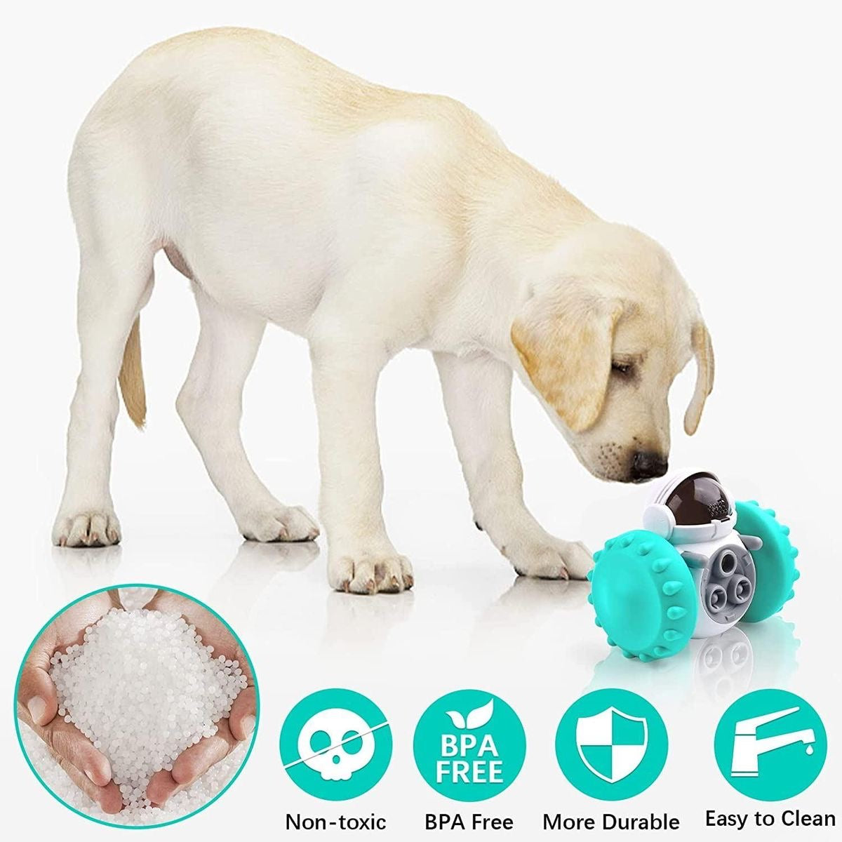 Smart Treat Dispensing Toy For Cats And Dogs