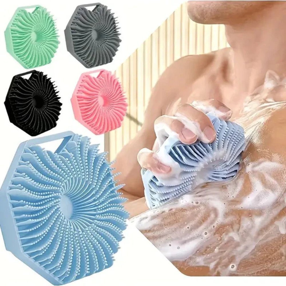 Silicone Bath Scrub | Soft Body Scrubber
